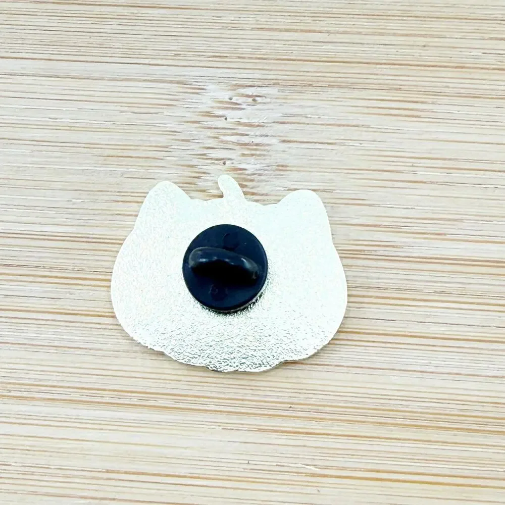 Pumpkin Cat Enamel Pin Cute Kawaii Fall Halloween Soft Enamel